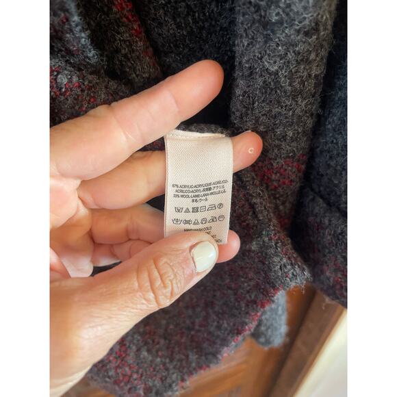 Free People Windowpane Cardigan XS/S - Picture 6 of 7